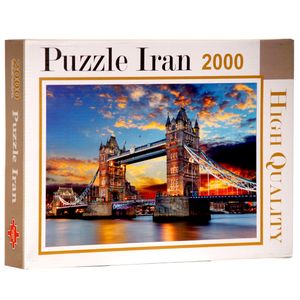 پازل 2000 تکه ایران مدل tower bridge